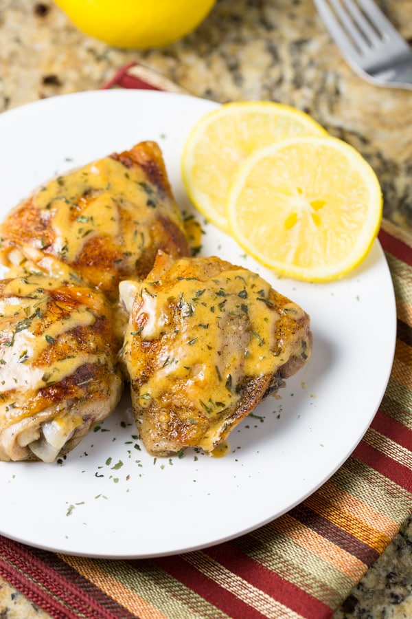 Chicken with Tarragon Cream Sauce