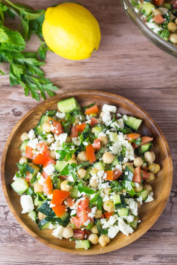 Middle Eastern Vegetable Salad