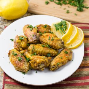 Curry Spiced Chicken Wings