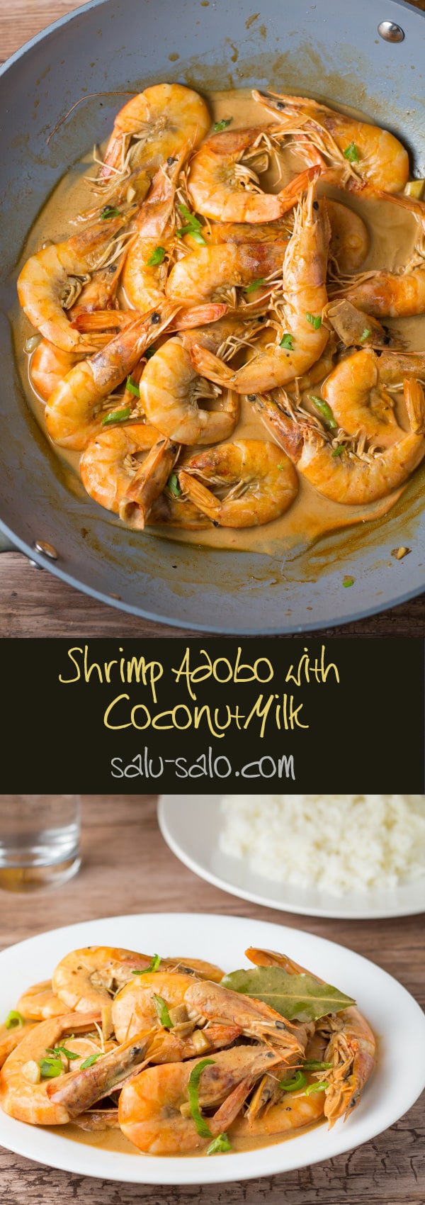 Shrimp Adobo with Coconut Milk