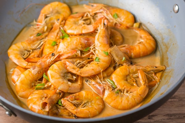 Shrimp Adobo with Coconut Milk