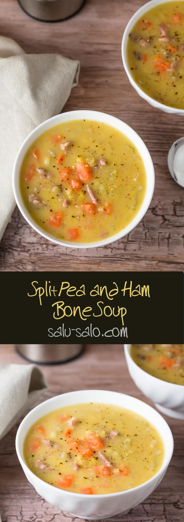 Split Pea and Ham Bone Soup - Salu Salo Recipes