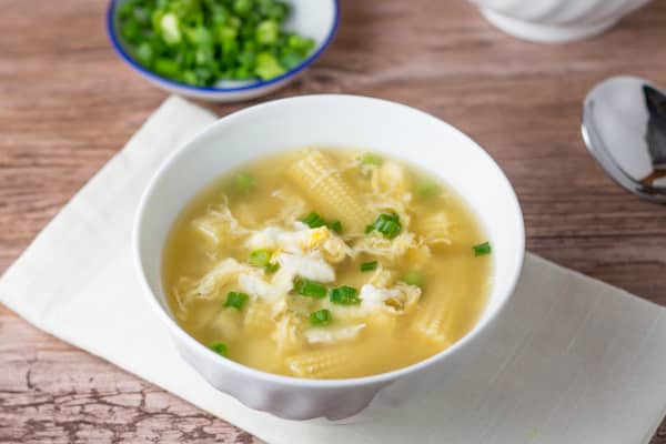 Egg Drop Soup with Crab