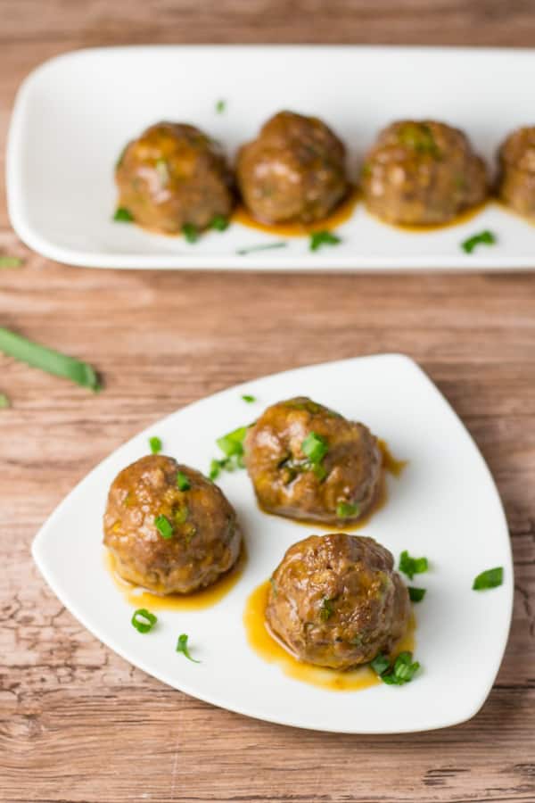 Soy Glazed Meatballs