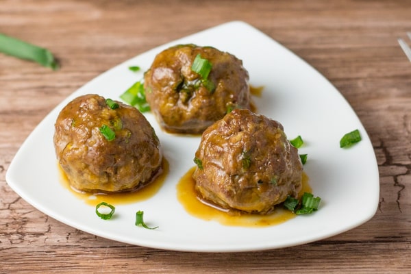 Soy Glazed Meatballs