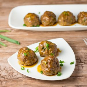 Soy Glazed Meatballs