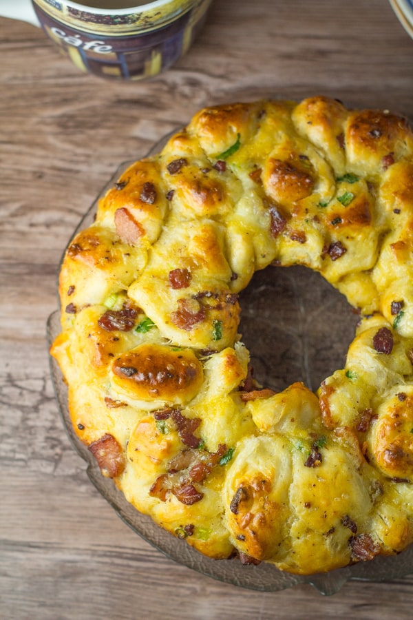 Bacon, Cheese and Green Onion Bread