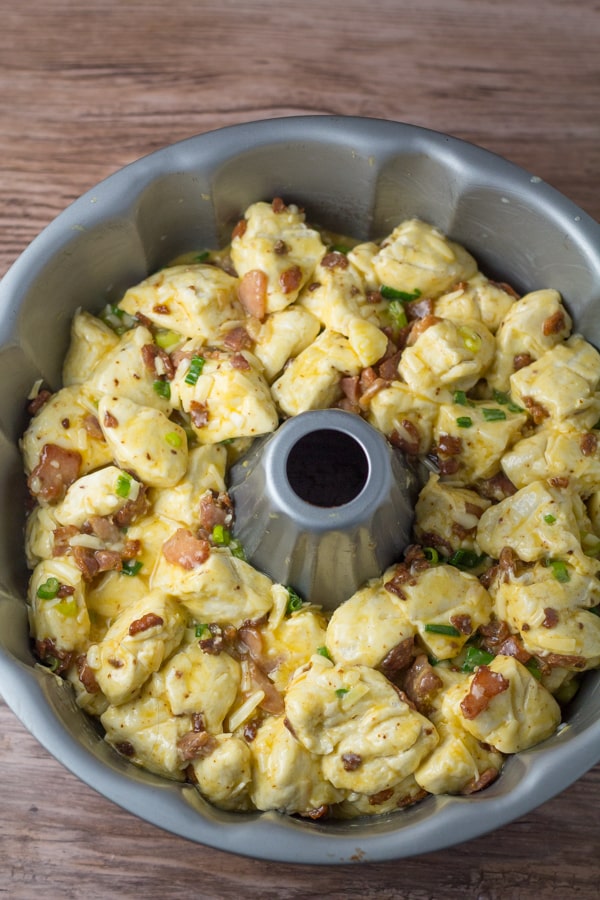 Bacon, Cheese and Green Onion Bread