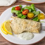Crumb Crusted Baked Snapper