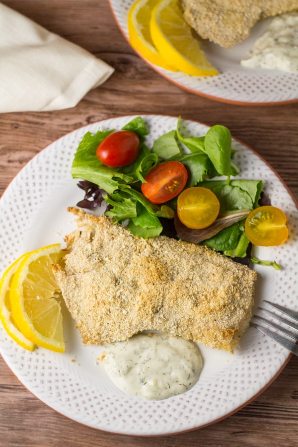 Crumb Crusted Baked Snapper
