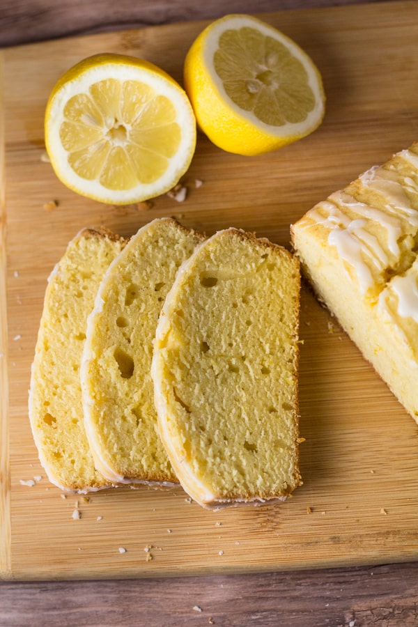 Glazed Lemon Pound Cake