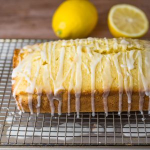 Glazed Lemon Pound Cake