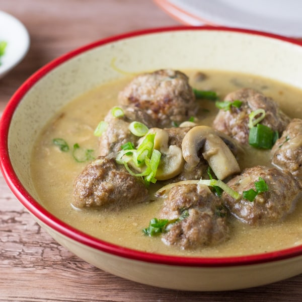 Meatballs with Mushroom Gravy Salu Salo Recipes