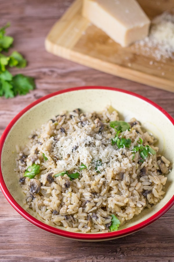 Mushroom Risotto