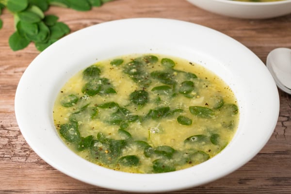 Suwam na Mais (Corn and Moringa Soup)