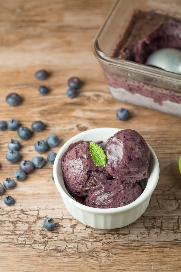 Blueberry Nice Cream