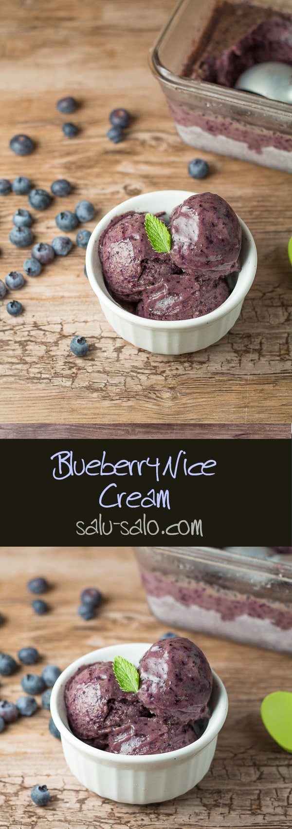 Blueberry Nice Cream