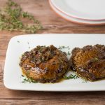 Portobello Mushroom in Balsamic Sauce