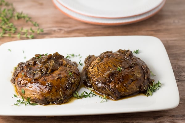 Portobello Mushroom in Balsamic Sauce