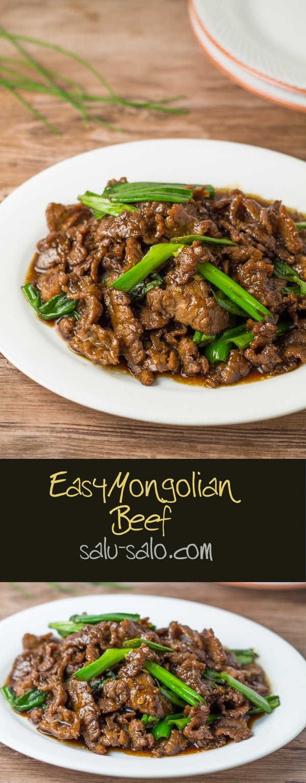 Easy Mongolian Beef