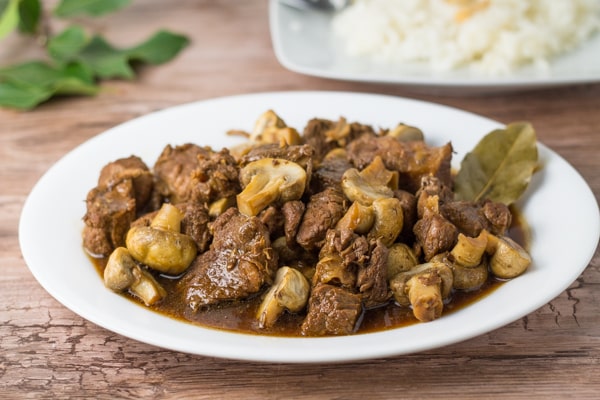 Pork Adobo with Mushroom