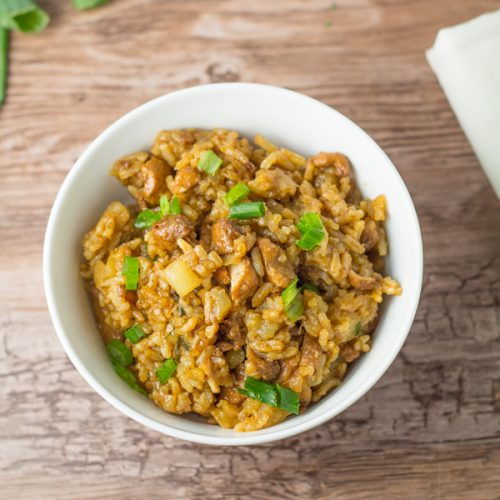 Instant Pot Chicken and Potato Rice Salu Salo Recipes