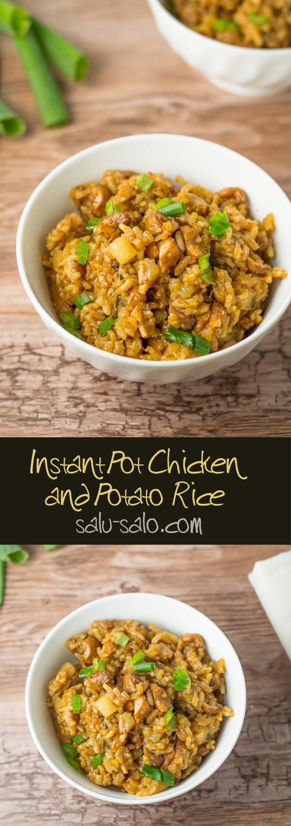 Instant Pot Chicken and Potato Rice