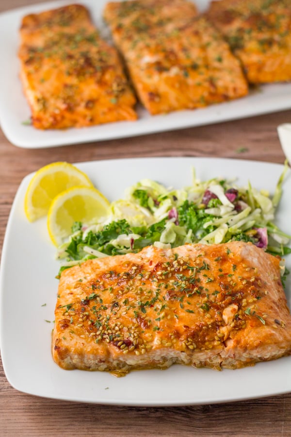 Glazed Sesame Salmon