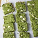 Matcha White Chocolate Brownies