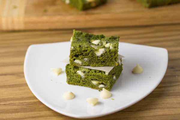 Matcha White Chocolate Brownies Salu Salo Recipes