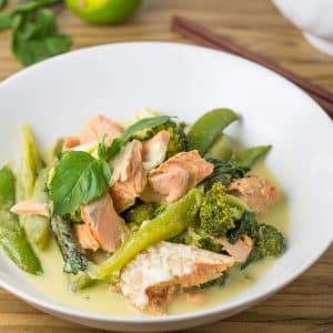 Thai Salmon Green Curry