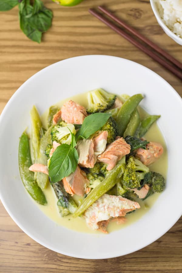 Thai Salmon Green Curry