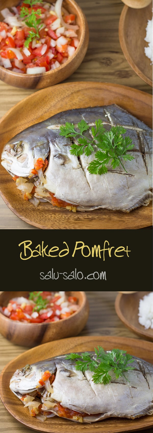 Baked Pomfret - Salu Salo Recipes