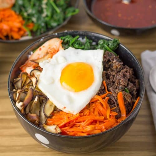 Bibimbap (Korean Rice Bowl) Recipe - Salu Salo Recipes