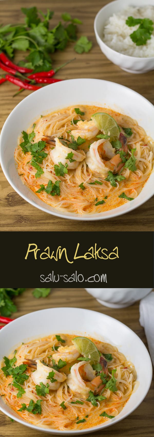 Prawn Laksa (Prawn Coconut Noodle Soup) - Salu Salo Recipes