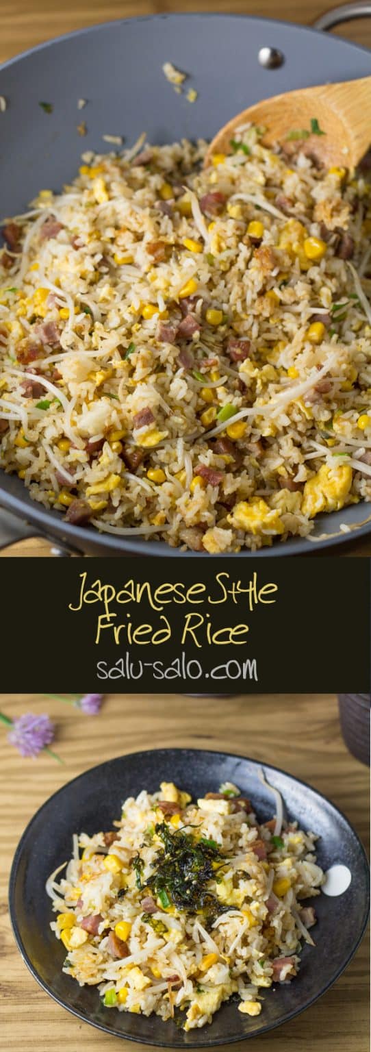 Japense Style Fried Rice Japanese Style Fried Rice - Salu Salo Recipes