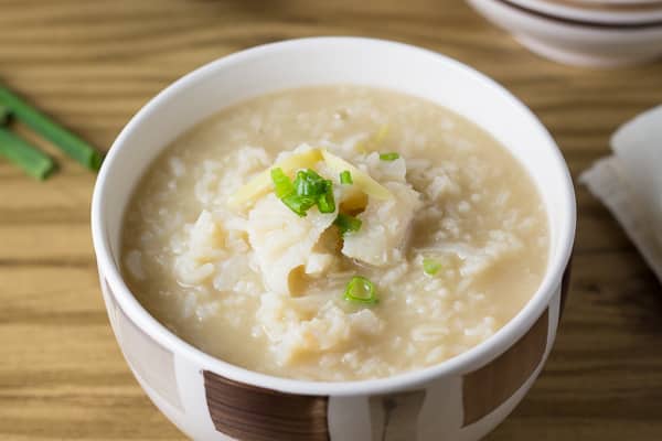 Fish Congee Close Up