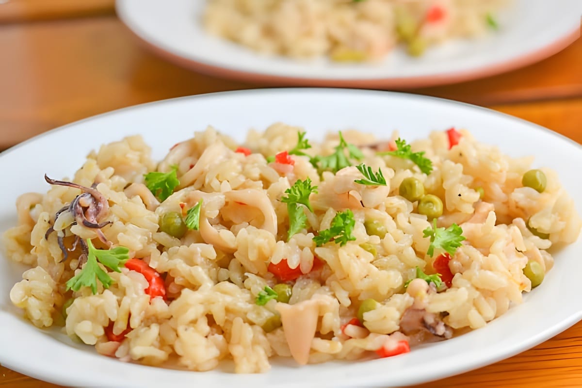Arroz con Calamares - Rice with Squid