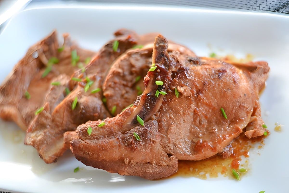 Asian Style Crock Pot Pork Chops
