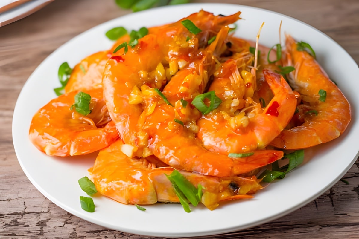 Garlic Shrimp with Chili Sauce