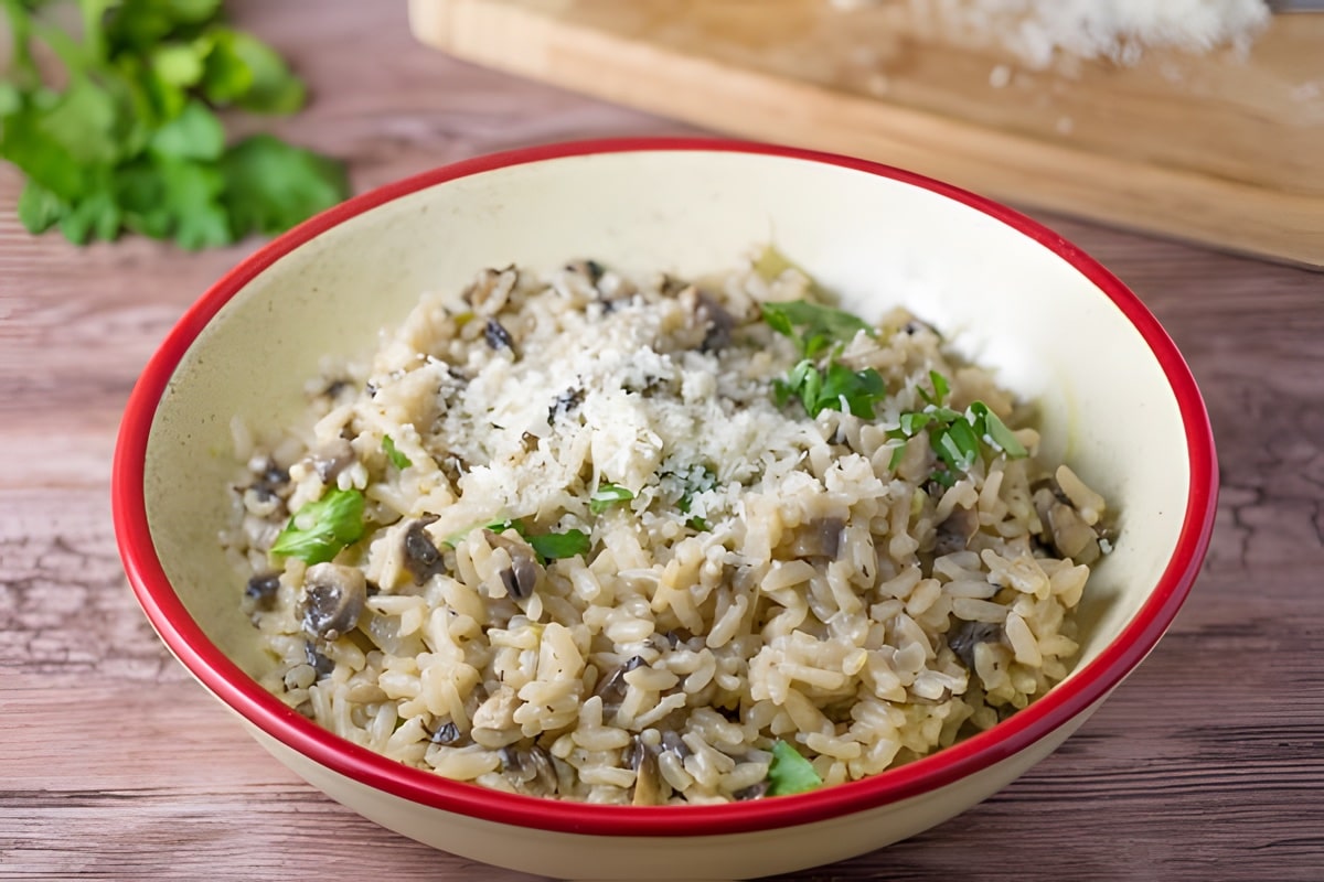 Mushroom Risotto