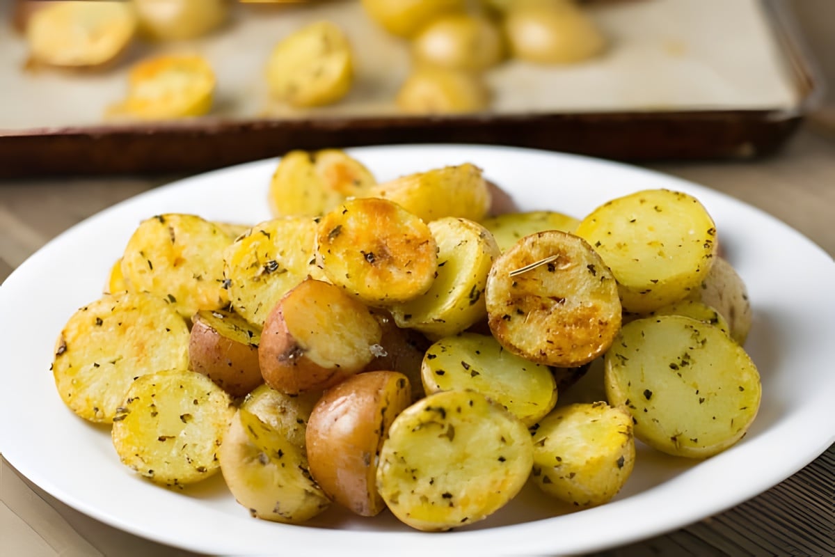 Roasted Potatoes with Italian Seasoning