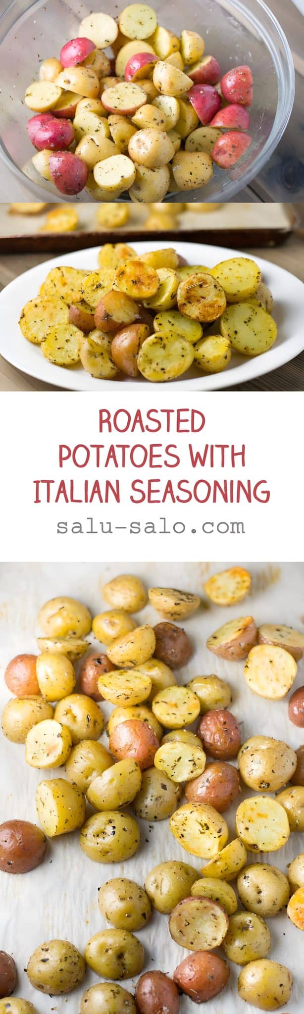 Roasted Potatoes with Italian Seasoning