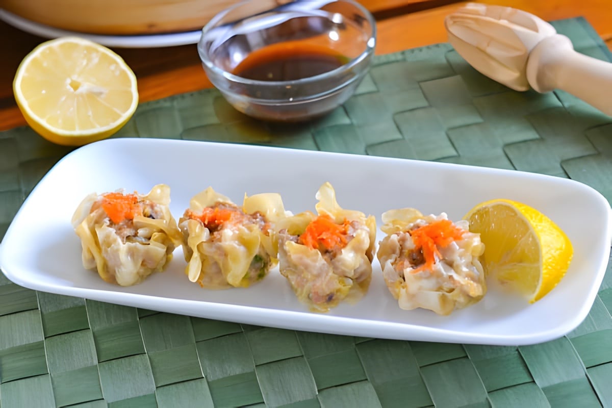 Steamed Pork and Shrimp Dumpling
