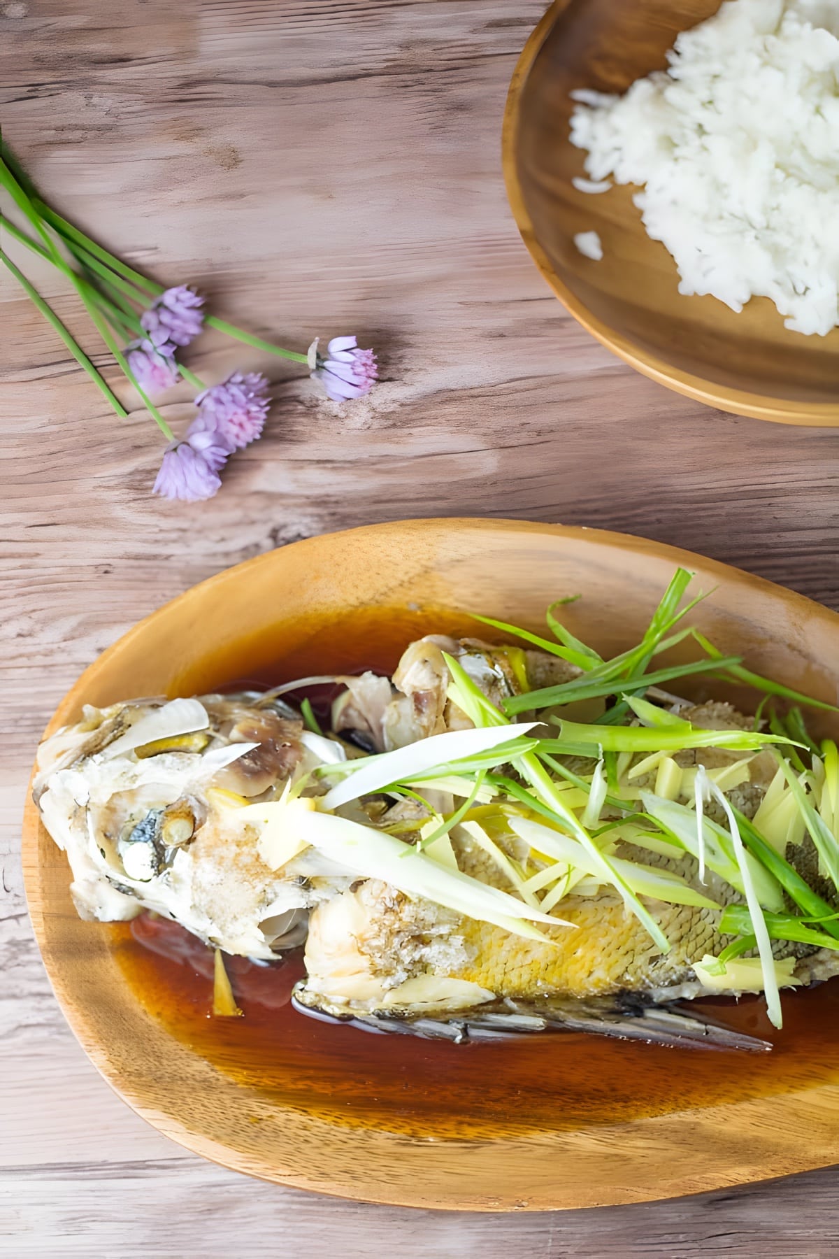 Steamed Whole Rock Fish