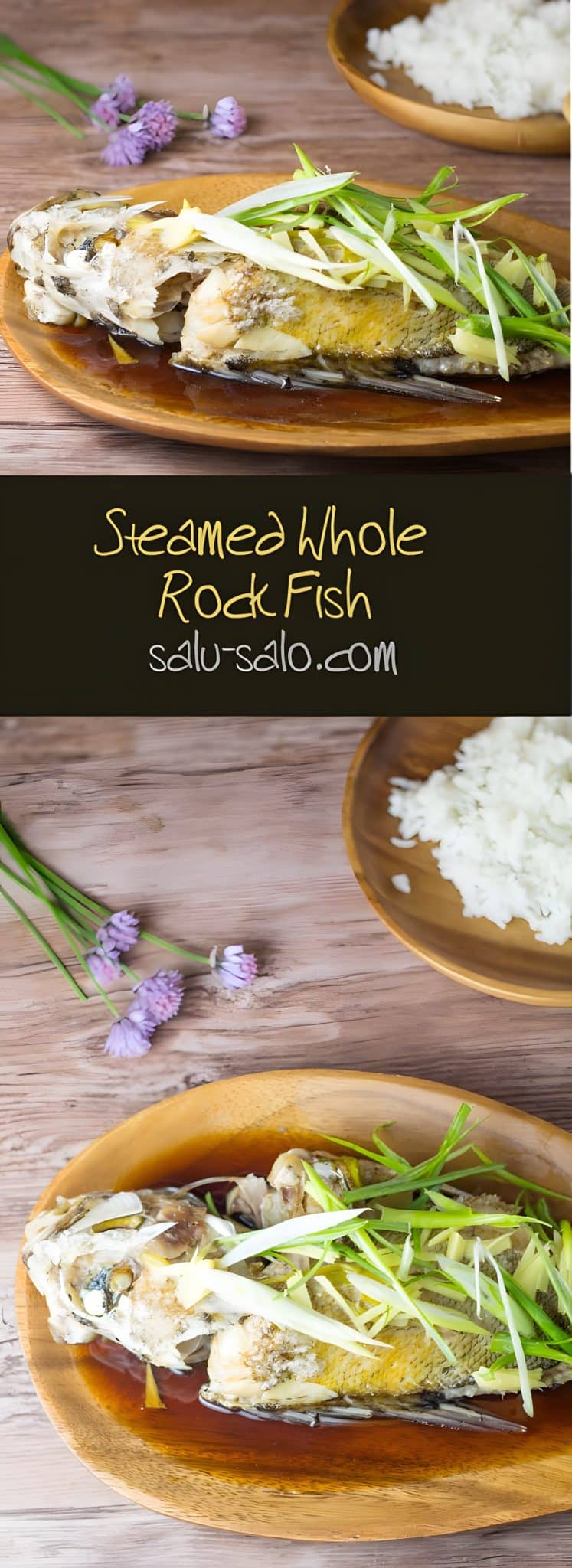 Steamed Whole Rock Fish