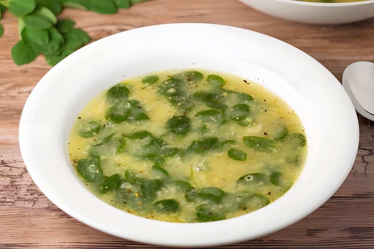 Suwam na Mais (Corn and Moringa Soup)